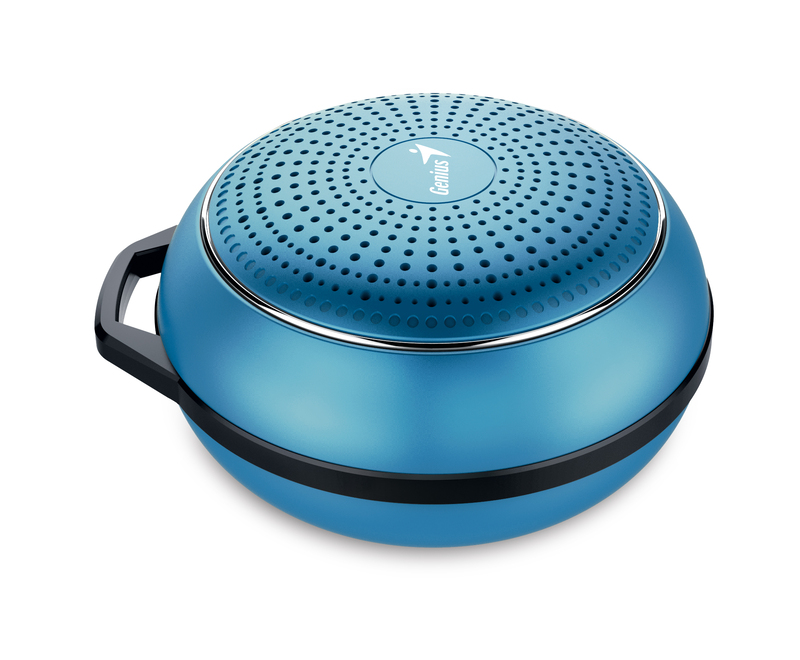 Genius Speaker Sp-906Bt Plus 10 Hours Play Time For Mobile Devices, Blue